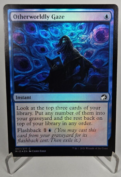 MTG Otherworldly Gaze Innistrad: Midnight Hunt 067/277 Foil Common - Image 1