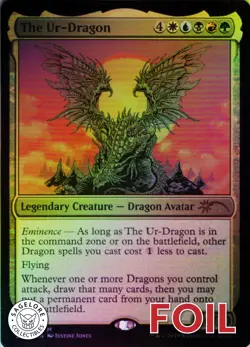 MTG The Ur-Dragon (11) | NM Foil | Secret Lair Kaleidoscope Killers {SLD} - Image 1