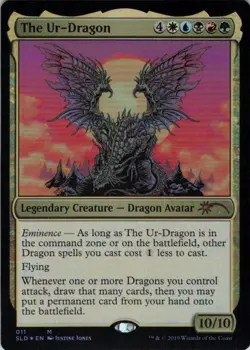 MTG The Ur-Dragon (11) | NM Foil | Secret Lair Kaleidoscope Killers {SLD} - Image 2