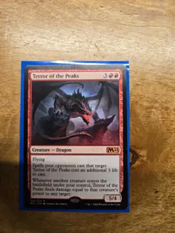 MTG - Terror of the Peaks Core Set 2021 (M21) Regular- NM - Image 1