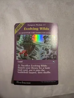 Evolving Wilds (Dungeon Module) Adventures in the Forgotten Realms Foil - Image 1
