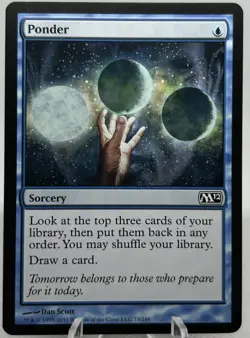 Ponder 73/249 Core 2012 M12 MTG NM - Image 1