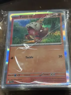 LOT OF (50) Pokemon Cards Fuecoco 034/193 Holo Collection Promo - (NM) - Image 1