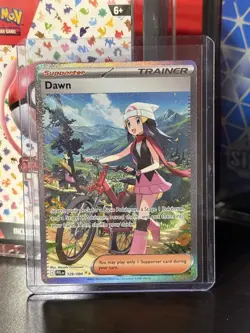 Dawn 129/094 Phantasmal Flames SIR NM Condition Pokemon Card TCG - Image 1