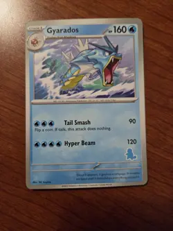 Pokemon TCG Gyarados My First Battle Deck Squirtle Stamped Promo NM - Image 1