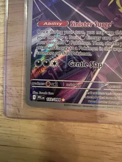 Pokemon TCG Toxtricity 103/094 Phantasmal Flames Holo Illustration Rare - Image 5