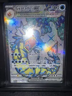 Gyarados ex 225/198 Scarlet & Violet (SV1) NM Full Art Ultra Rare Pokemon Card - Image 1