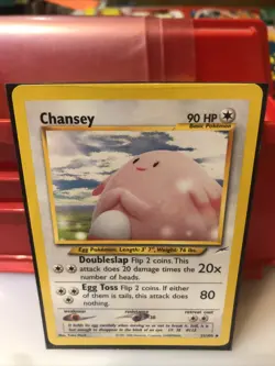 2002 Pokemon - Chansey #31/105 - Neo Destiny Unlimited - Uncommon - NM - Image 1