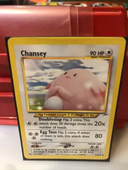 2002 Pokemon - Chansey #31/105 - Neo Destiny Unlimited - Uncommon - NM - Image 2