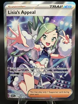 Pokemon LISIA'S APPEAL Ultra Rare Trainer Surging Sparks 234/191 ENG - Image 1