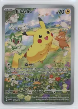 Pikachu (Paldea Adventure Chest) Holo Pokemon Scarlet & Violet Black Star Promo - Image 1