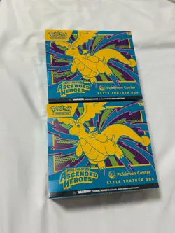 Ascended Heroes Pokemon Center Elite Trainer Box Sealed Lot Of 2 ETB - Image 1