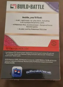 Pokemon Temporal Forces Bulid And Battle Box - Image 2