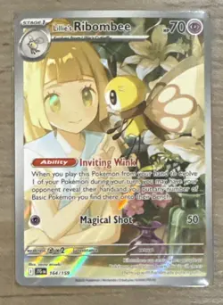2025 Lillie's Ribombee 164/159 IR Pokemon Journey Together - Image 1