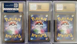 Yu Nagaba Pokemon CGC 10 PRISTINE Set - Umbreon Pikachu Eevee - Promos JPN - Image 5