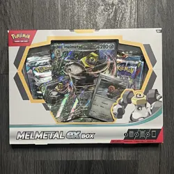 New Pokemon TCG Melmetal EX Box 4 Booster Packs - Image 1