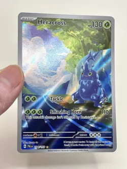 Pokemon TCG Heracross Illustration Rare Paldea Evolved 194/193 Near Mint - Image 3