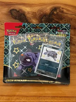 POKEMON TCG SCARLET & VIOLET PALDEAN FATES TECH STICKER MASCHIFF FACTORY SEALED - Image 1