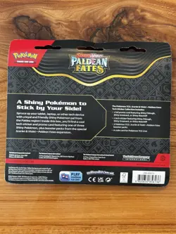 POKEMON TCG SCARLET & VIOLET PALDEAN FATES TECH STICKER MASCHIFF FACTORY SEALED - Image 2