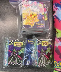 Pokemon Playmats- 2 Charizard EX UPC, Crown Zenith Marnie, Terapagos + Extras! - Image 4