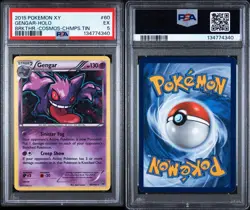 2015 POKEMON XY BREAKTHROUGH | COSMOS-CHAMPIONS TINGENGAR-HOLO 60 PSA 5 - Image 3