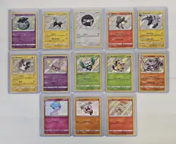 Shiny Fates & Hidden Fates Collection Lot of 13 Holos 2021 Pokemon - Image 1