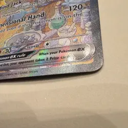 Pokemon Alakazam EX 201/165 Special Illustration Rare Full Art Holo Violet 151 - Image 4