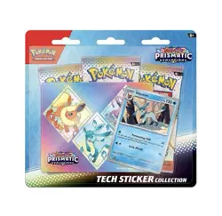 Lot Of 2 Pokemon TCG Prismatic Evolutions Tech Sticker Collection Sealed Glaceon - Image 2
