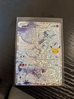Pokemon TCG Reshiram 113/114 Celebrations Classic Collection Holo NM 25th - Image 4