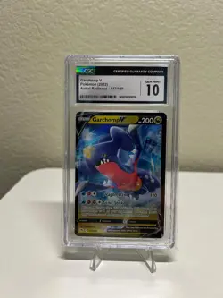 2022 Pokemon Astral Radiance Garchomp V #117 Graded CGC 10 Gem Mint Pokemon - Image 1