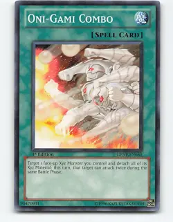 Oni-Gami Combo #GENF-EN060 1st Edition Yugioh Card - Image 1