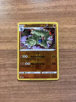 Tyranitar Reverse Holo Rare Fighting Darkness Ablaze Pokemon TCG Card 088/189 NM - Image 1