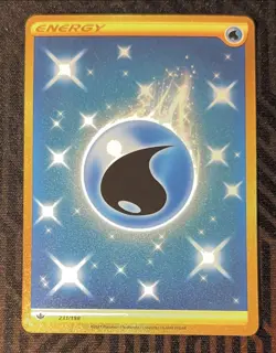 Water Energy 231/198 Chilling Reign Gold NM Pokemon Card - Image 1