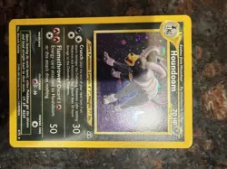 Houndoom Holo Rare 70 HP Neo Destiny Pokemon Card 4/75 Nintendo 2001 - Image 1
