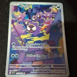 Pokemon TCG - Gastly SV05 Temporal Forces 177/162 Illustration Rare Holo Card - Image 1