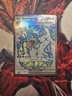 Gyarados ex 225/198 Scarlet & Violet Full Art Ultra Rare Holo Pokemon Card NM - Image 1