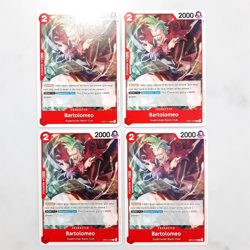 One Piece TCG Bartolomeo OP01-019 x 4 Cards - Image 1
