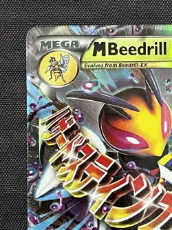 M Beedrill EX XY158 XY Promos Holo Pokemon Card - Image 3