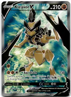 Kleavor V (Full Art) - Promo SWSH: Sword & Shield Promo Cards SWSH248 NM - Image 1