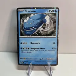 Pokemon TCG - Dondozo SVP 012 - Scarlet & Violet Black Star Promo Card - Image 1