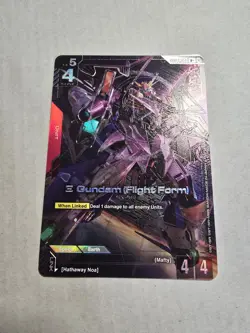 Gundam TCG GD03-036 Gundam (Flight Form) Alt Art R+ Card Game CCG English - Image 1
