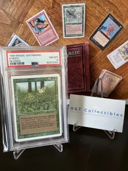 1994 Magic The Gathering Kudzu Revised PSA 8 NM-MT Low Pop Reserved List🔥🔥 - Image 1