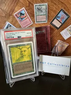 1994 Magic The Gathering Gaea's Liege Revised PSA 8 NM-MT Low POP Rare 🔥🔥 - Image 1