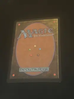 Magic MTG MP Dust Bowl Mercadian Masques Rare Land Japanese Language - Image 2