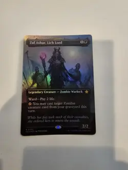 Zul Ashur, Lich Lord (Borderless) Foundations Regular - Image 1