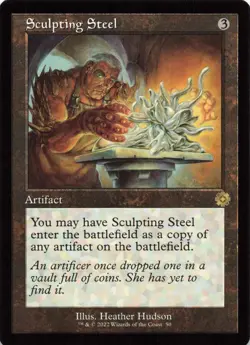 Magic: The Gathering 2022 The Brothers' War Retro Artifacts Sculpting Steel #50 - Image 1