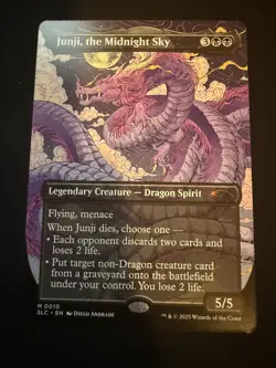 MTG Secret Lair Encyclopedia of Magic the Gathering Junji, the Midnight Sky - Image 1