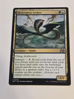 x1 Skyserpent Seeker DFT Aetherdrift MTG 224 UNCOMMON M/NM 1x - Image 1