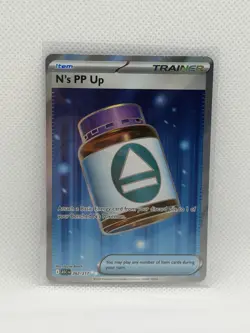 N's PP Up 262/217 Full Art Ultra Rare Pokemon Ascended Heroes ENGLISH NM - Image 1