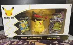 Pokemon TCG Celebrations Pikachu VMAX Premium Figure Collection Box New SEALED! - Image 1